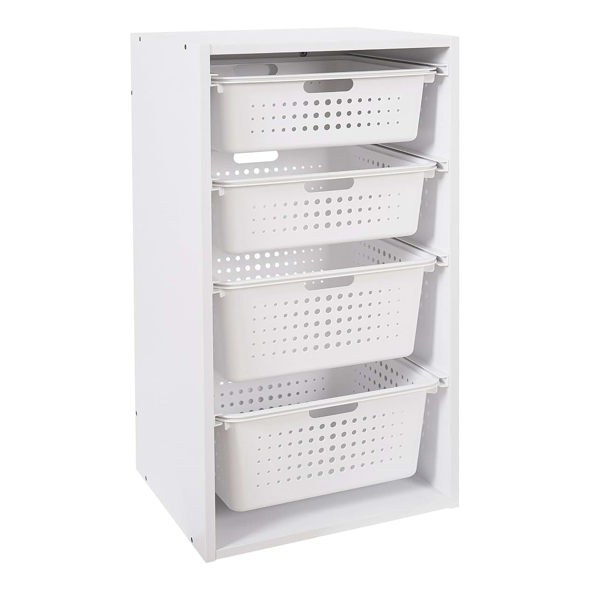 Kids Sliding Bin Organizer with 4 Pull-Out Storage Bins