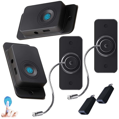 SHENZHEN Bstsilver Biometric Fingerprint Fridge Lock 2-Pack