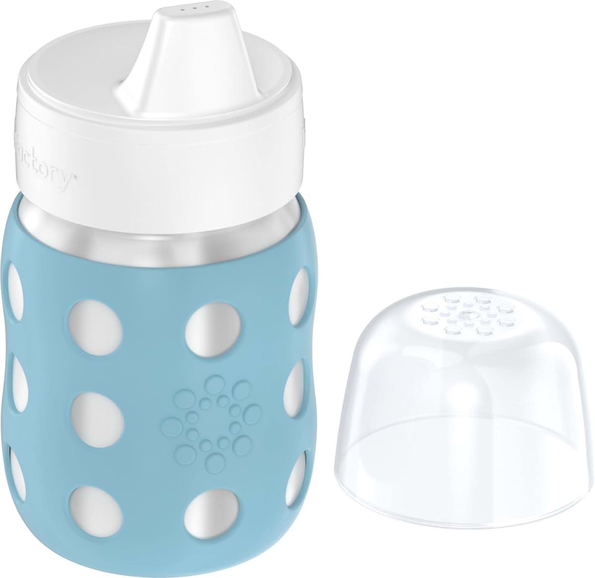 Lifefactory Stainless Steel Hard Sippy Bottle