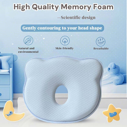 SMKHA Memory Foam Pillow, Pillow to Prevent Flat Head,Super Soft