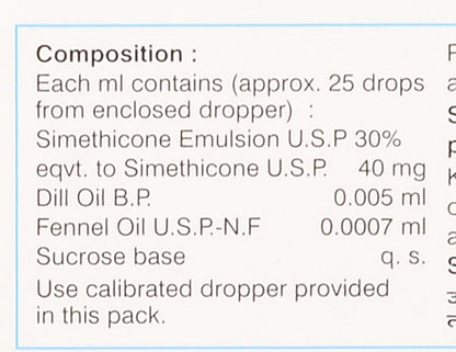 MU Colicaid Drops - Bottle of 15ml