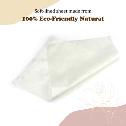 Mama Koala Disposable Natural Bboo Diaper Liners For Cloth Diapers, 400 Sheets (4 Pack)