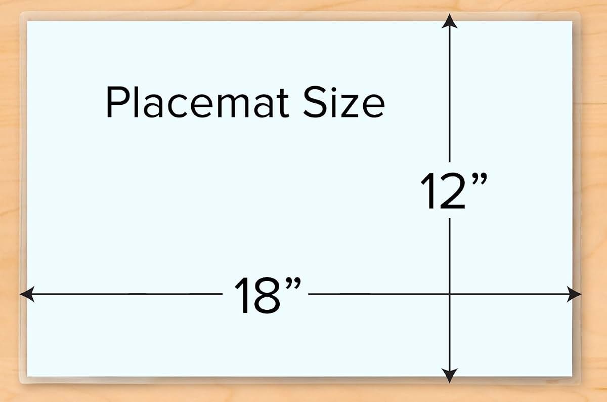 Art Appeel Birds and Birdhouses Personalized Placemat for Kids, 18 x 12 Inch Laminated (photo 4)