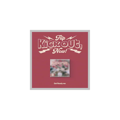 valueflag KickFlip Kick Out, Flip Now! 2nd Mini Album Digipack Get Ready Version CD+1ea Booklet+1p Folded Poster on