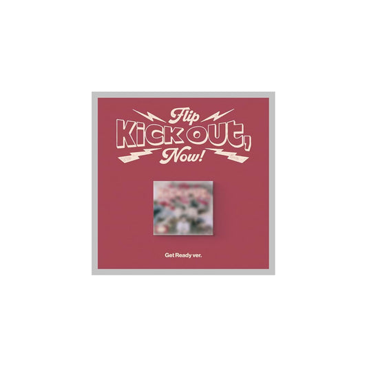 valueflag KickFlip Kick Out, Flip Now! 2nd Mini Album Digipack Get Ready Version CD+1ea Booklet+1p Folded Poster on