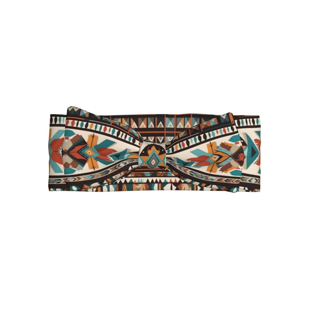 Broleo Native American Patterns Baby Bow Headband