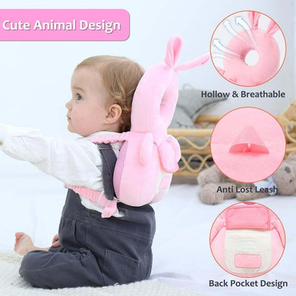 Baby Head Protector and Knee Pads Set for Crawling Support