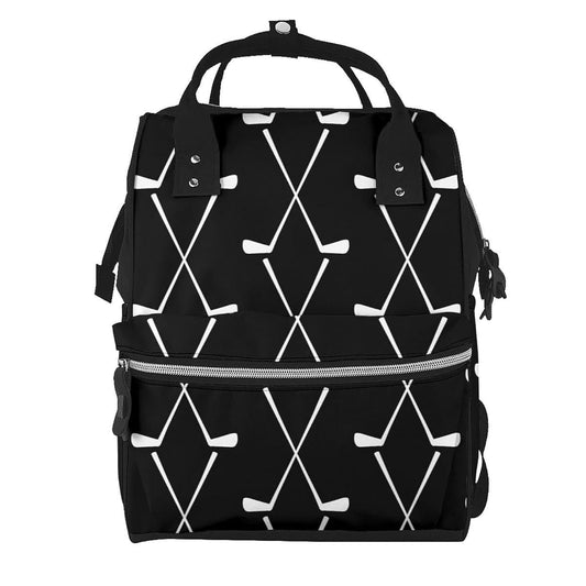 FSQDJLU Diaper Bag Backpack, Large Capacity Waterproof Travel Bag