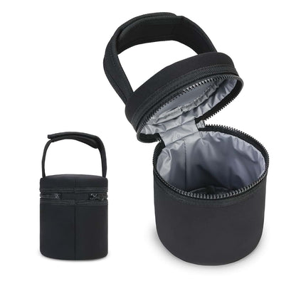 Montesy Waterproof Insulated Baby Bottle Bag in Black (12.5 x 15.5 cm) (photo 3)