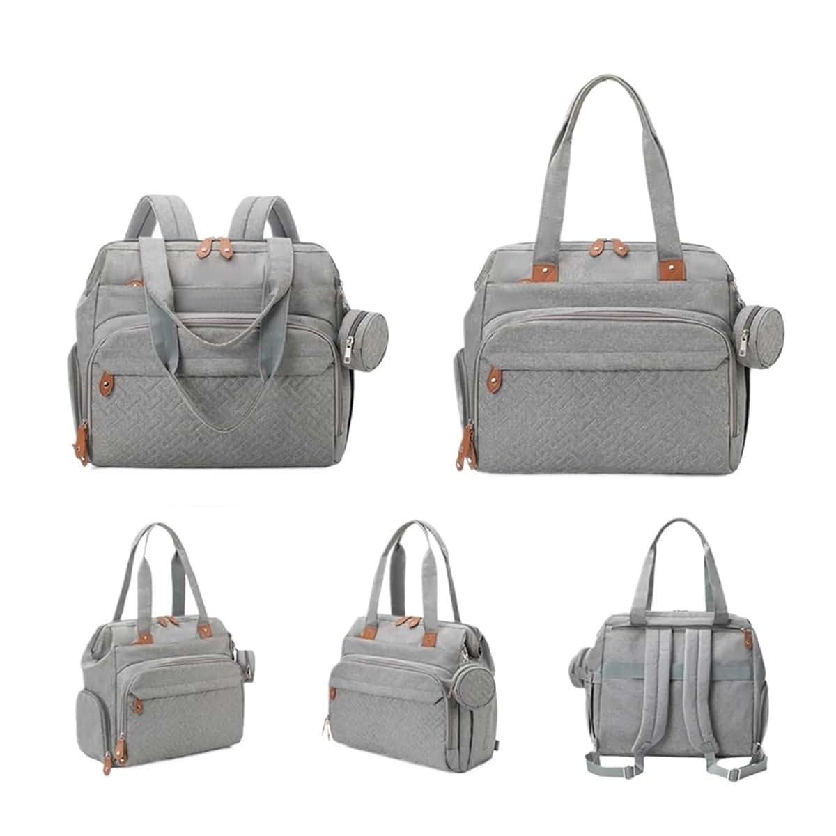Diaper Backpack Bag for Moms & Dads | Large Capacity Nappy Bag