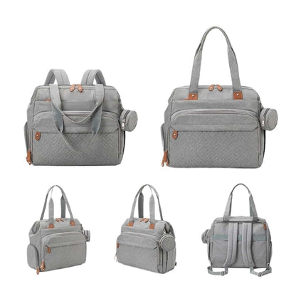 Diaper Backpack Bag for Moms & Dads | Large Capacity Nappy Bag