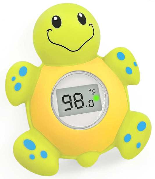 IOG Baby Bath Thermometer Floating Toy, Baby Safety Tub Temperature Water Thermometer, Bathing Toy for Swimming Pool