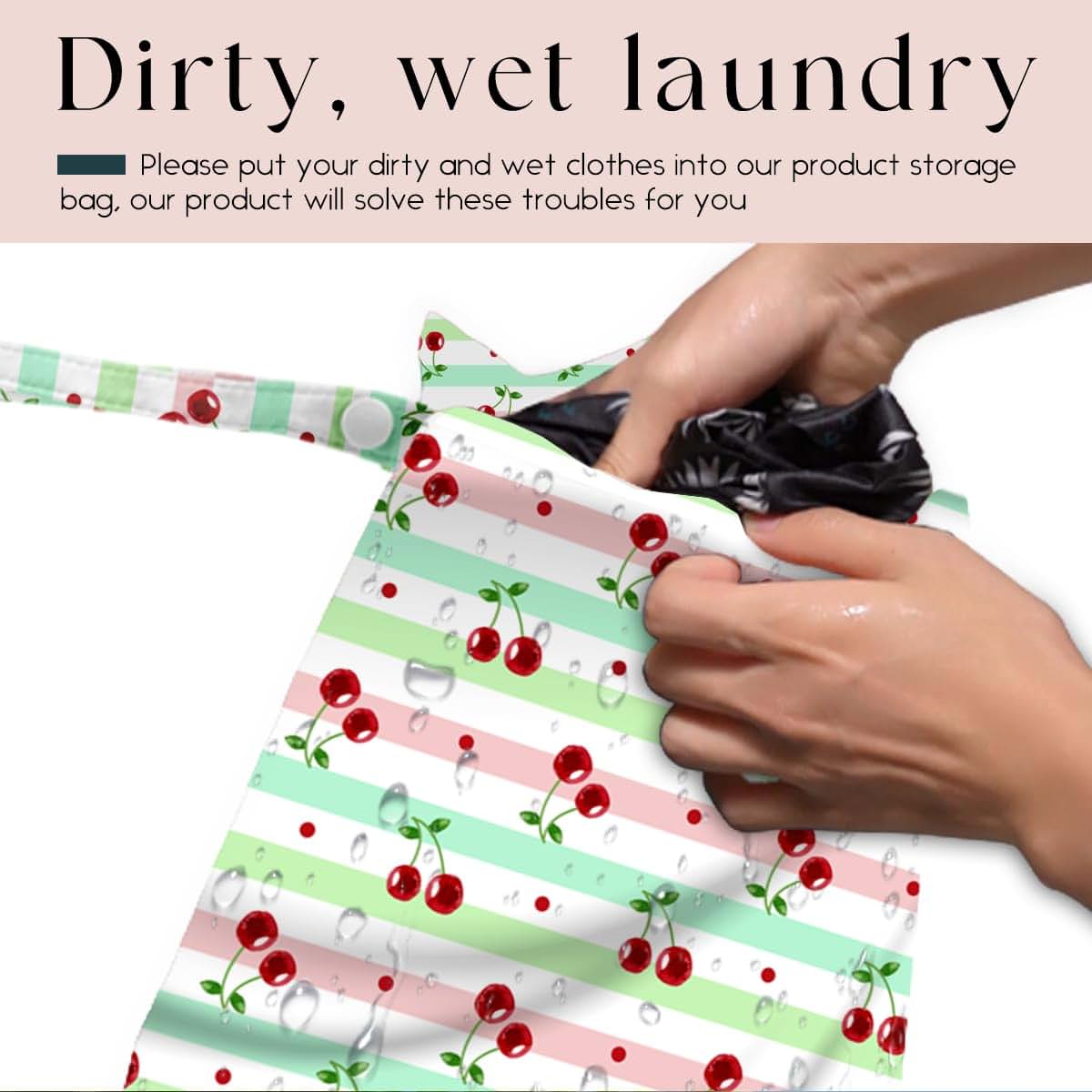 Waterproof Dry Bag Storage Organizer for Diapers and Travel Essentials