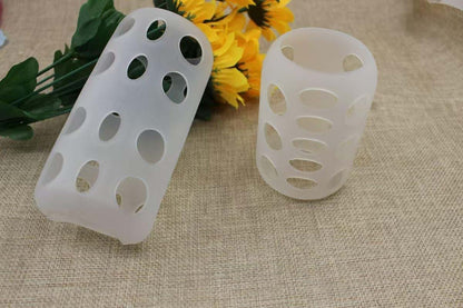 WRPTYXEV Silicone Bottle Covers Set of 4 for Bottles and Cups
