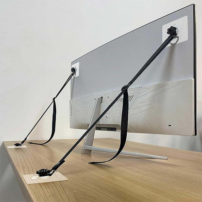 Adjustable Anti-Tip TV and Furniture Safety Straps