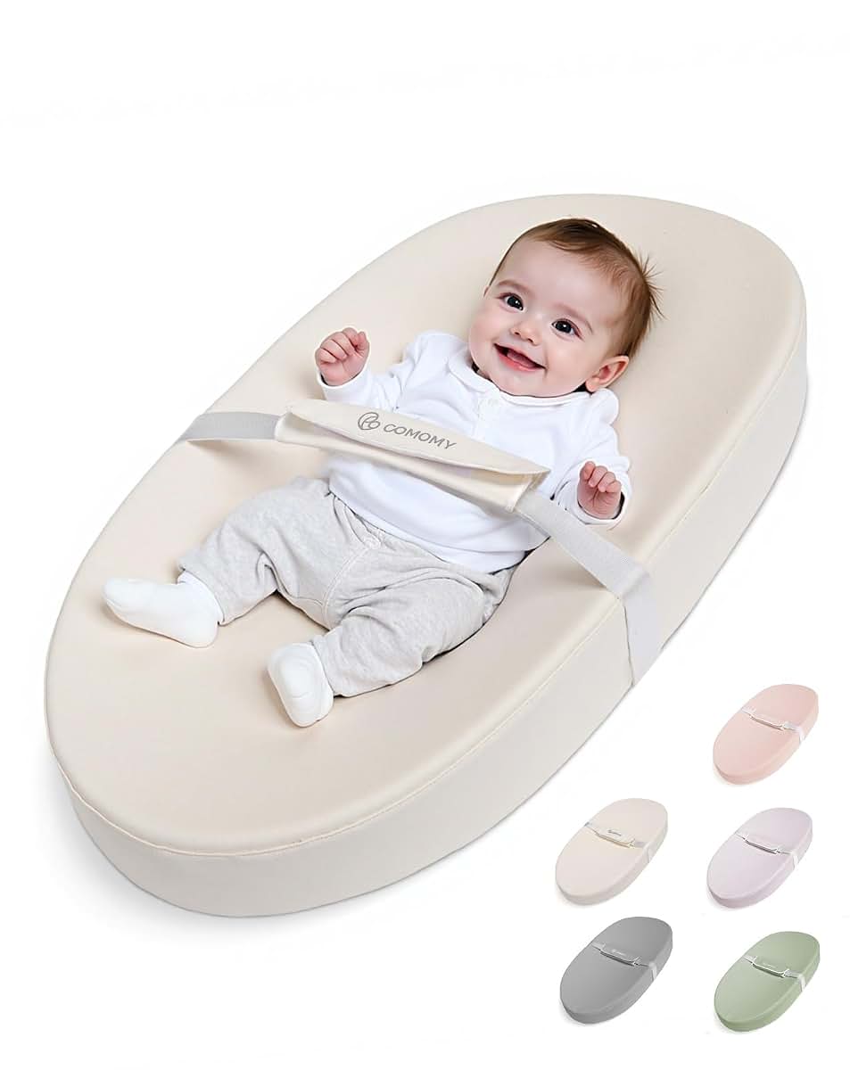 COMOMY Baby Changing Pad with Waterproof PU Cover