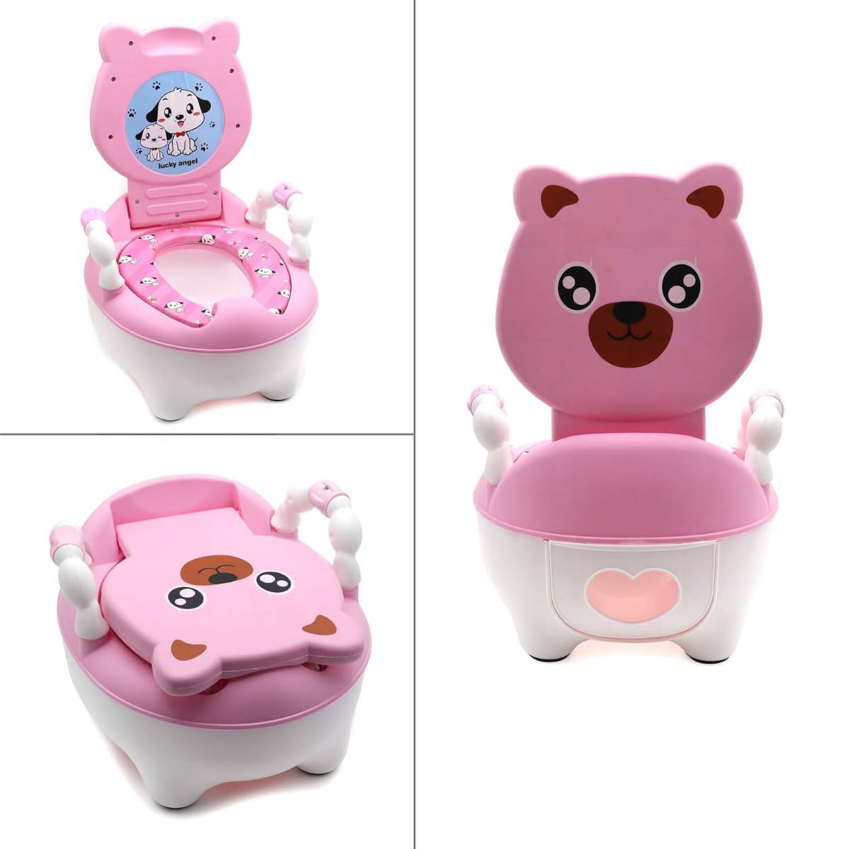 Httmt Portable Potty Training Toilet Seat Stool Chair