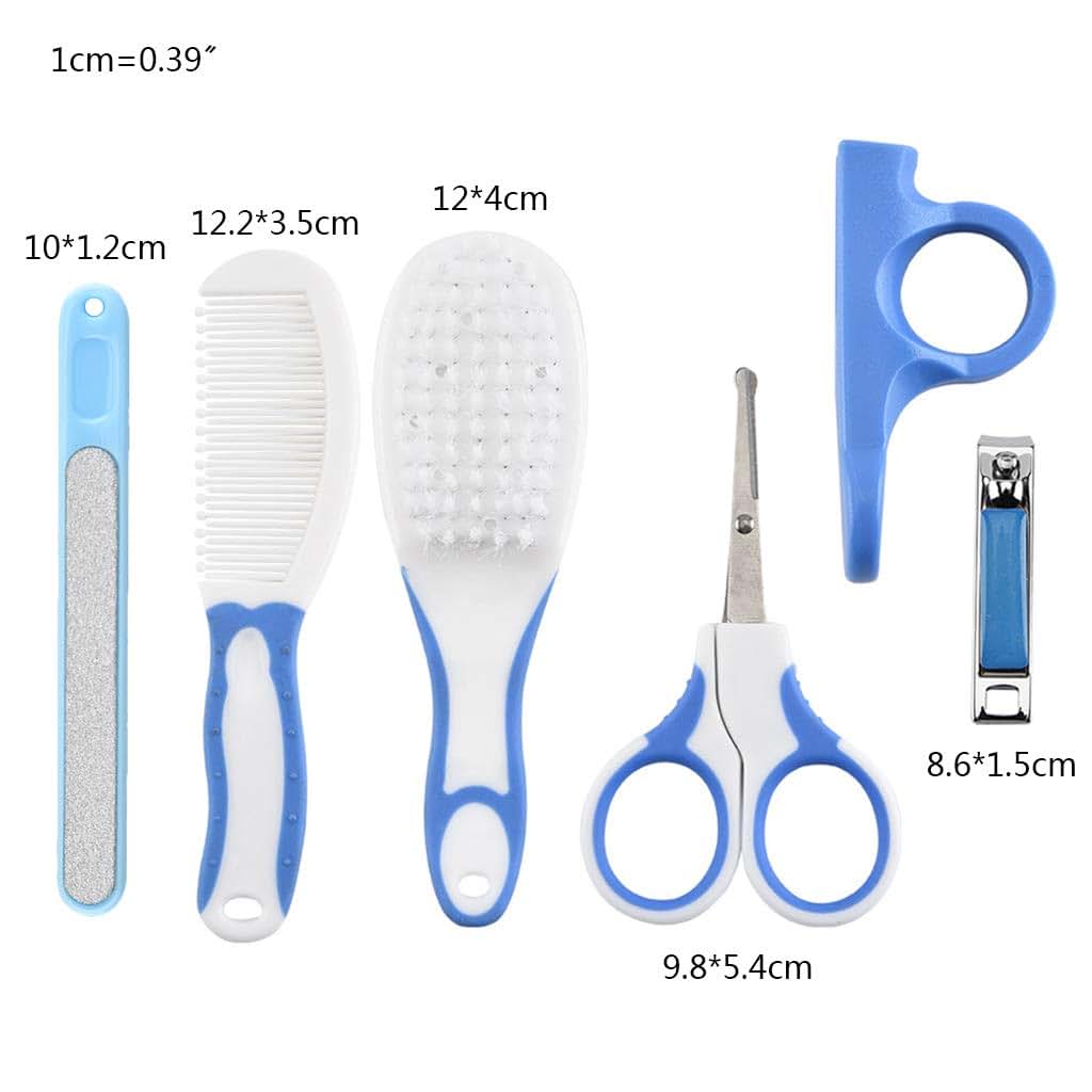 Cherjoury 6 Pcs Baby Nail Hair Daily Care Kit Kids Grooming Brush and Manicure Set Daily Care Kit (0-3 Years+) Hair Hoop (photo 4)