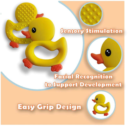 BabyBite Cute Duck Teether Blue (photo 2)