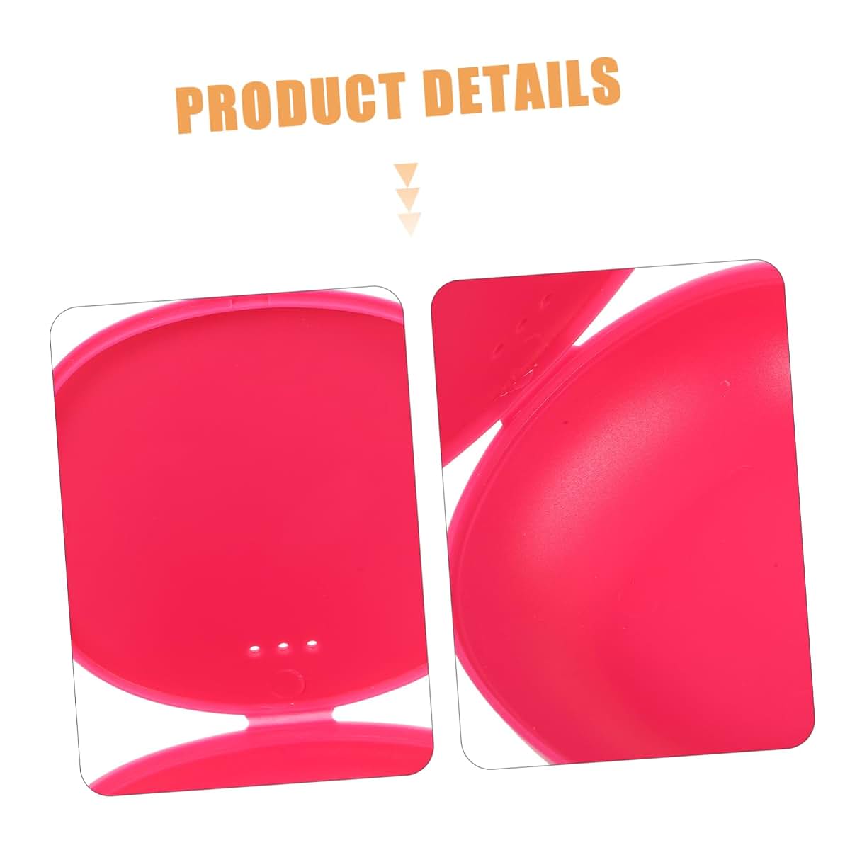 Hoement 2pcs Silicone Organizer Box for Period Disc and Pad Storage
