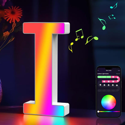 LED Letter Marquee Lights for Custom Home Decor