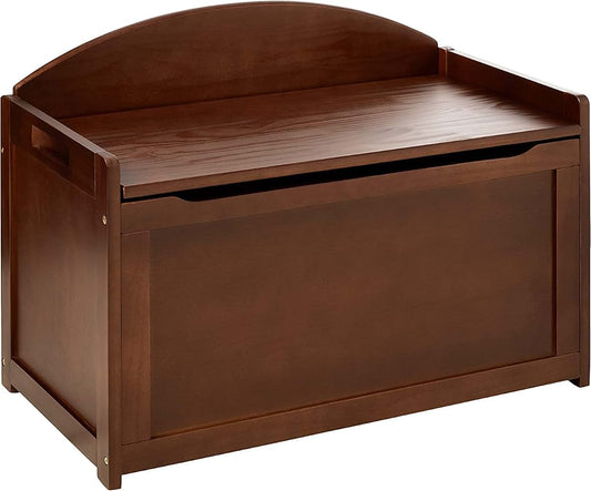 Lipper International Child's Toy Chest In Walnut Finish