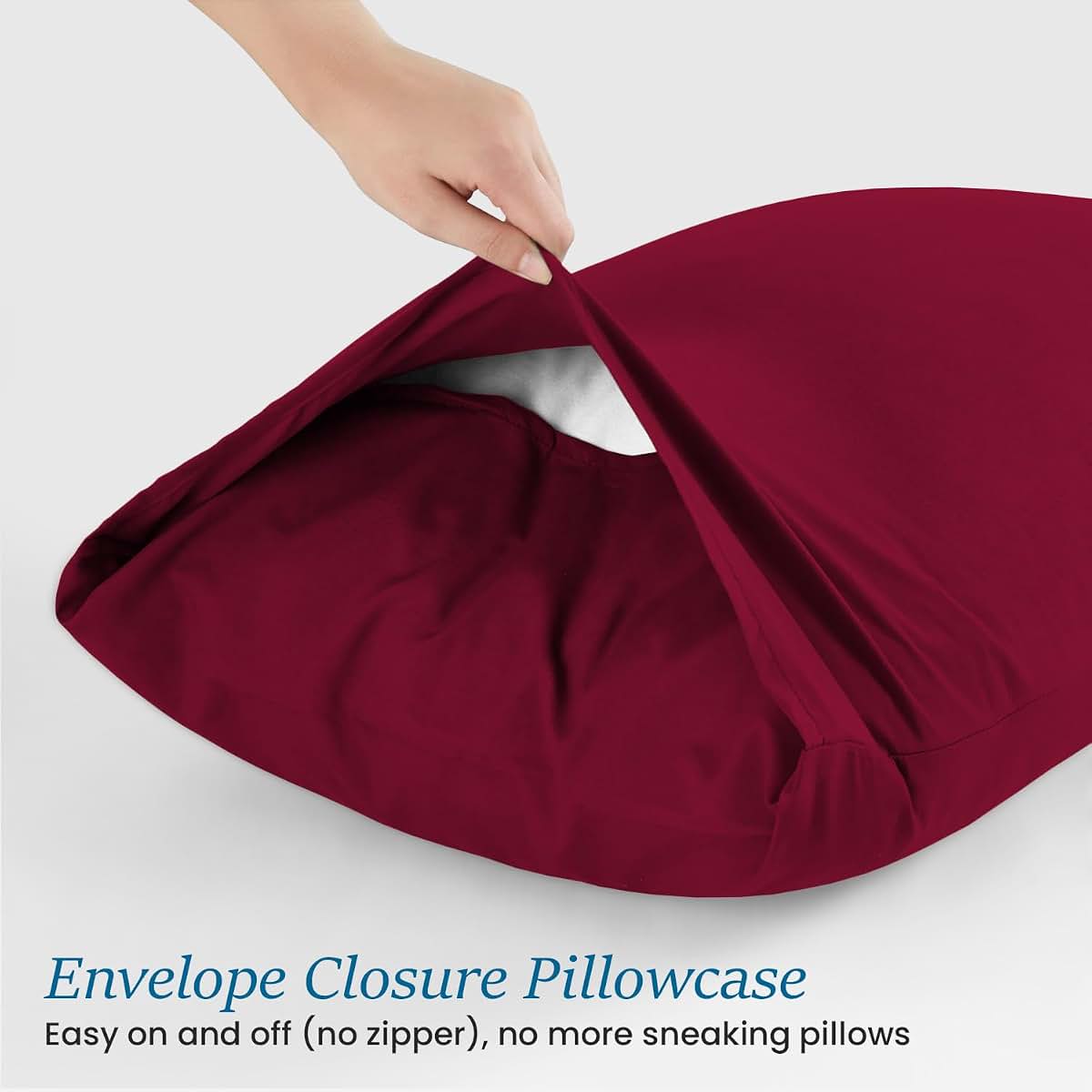 1000 Series Organic Cotton Travel Pillowcase Set (14x20) for Baby