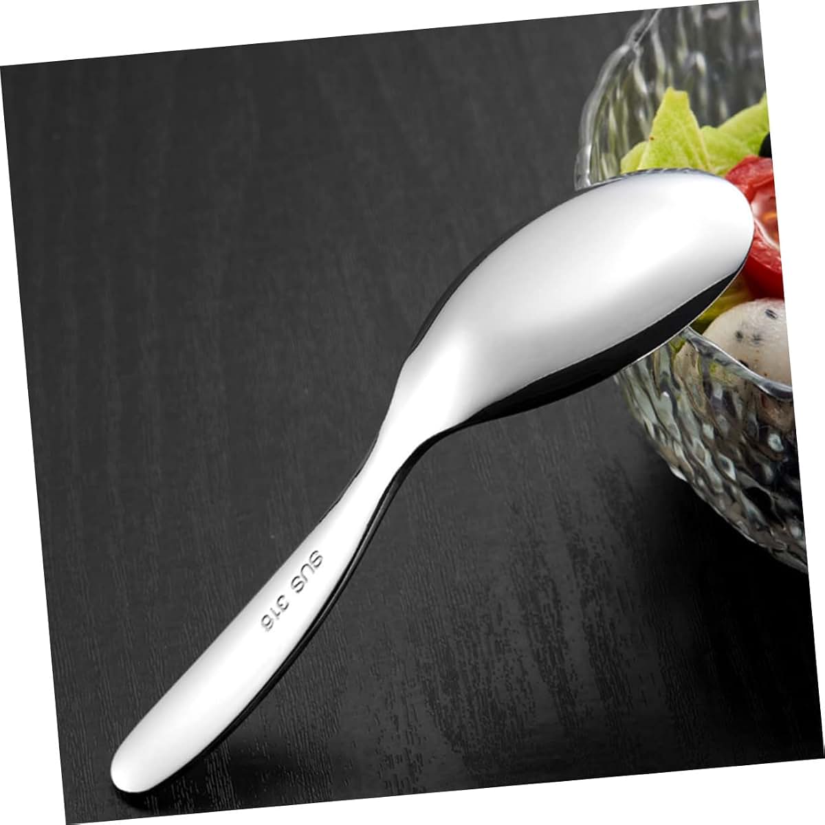 BabyOneStop Children Fork and Spoon Training Tableware Set, Stainless Steel with Storage Box