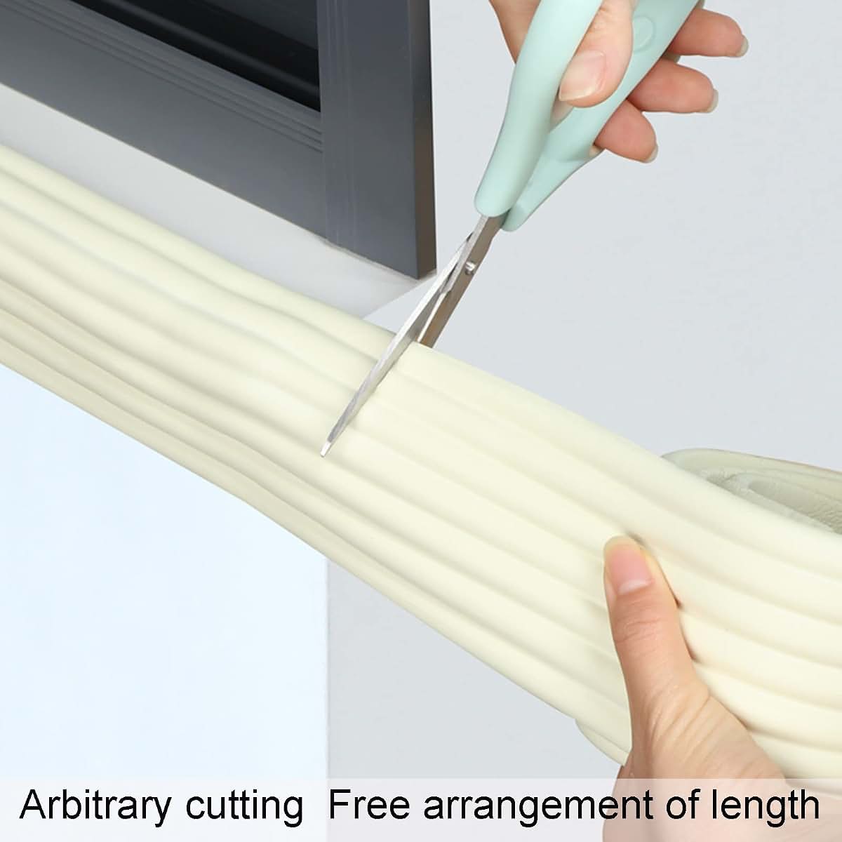 TKNDFPELS Foam Edge Protectors， Sharp Corner Guards Bumpers Protective Foam Cushion, Proofing Pole Strips Coffee Table (photo 4)