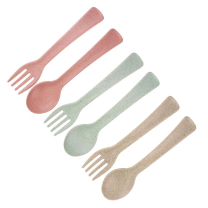 Toddler Flatware and Cutlery Set for Mealtime