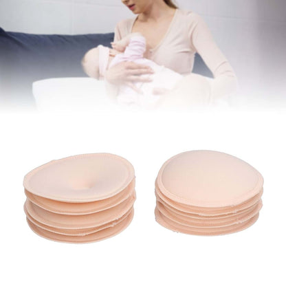 Nurnesy 10 Pack Washable Cotton Nursing Pads with 3D Stereoscopic Design