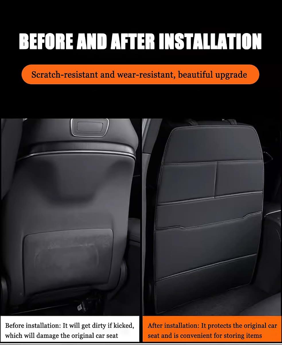 Car Seat Kick Mats for VW Golf Beetle Jetta Passat Polo Arteon