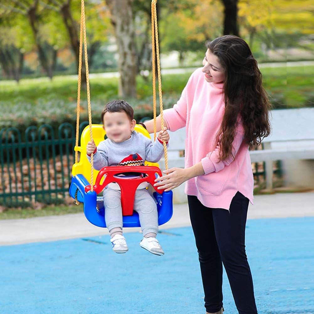 Shanrya Mechanical Grid Swing Seat With Front And Back Belts (photo 4)