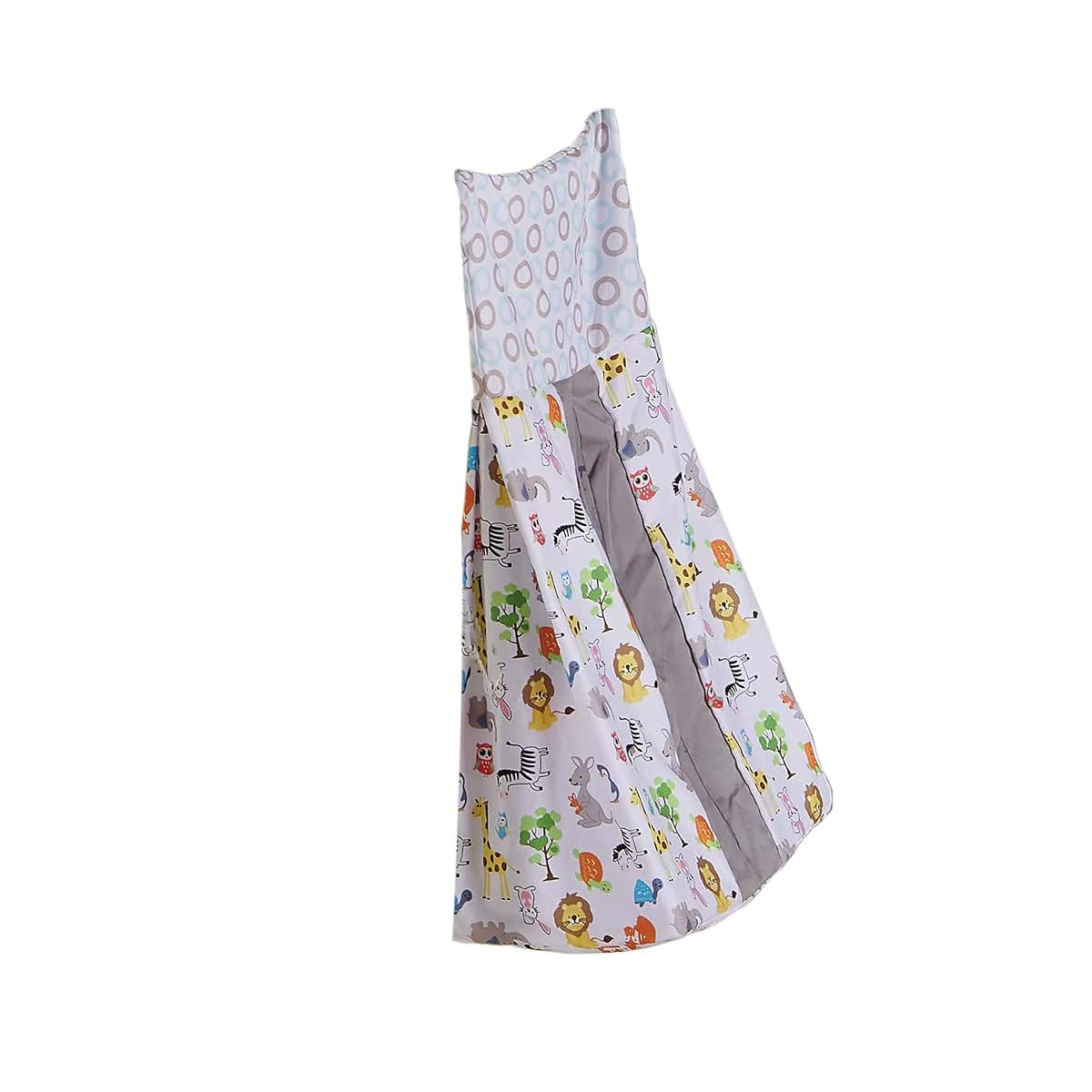 CribMATE Animal Pattern Nursery Crib Diaper Stacker Storage Bag (photo 3)