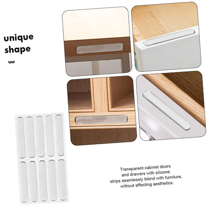 Joinpaya Clear Cabinet Door Bumper Strips