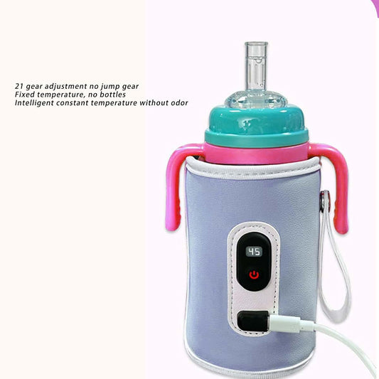 Naroote Portable USB Bottle Warmer With LED Display