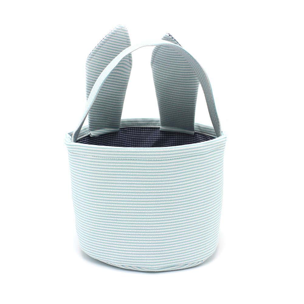 Lxitol Easter Bunny Ears Bag Blue Easter Egg Bunny Bucket (photo 2)