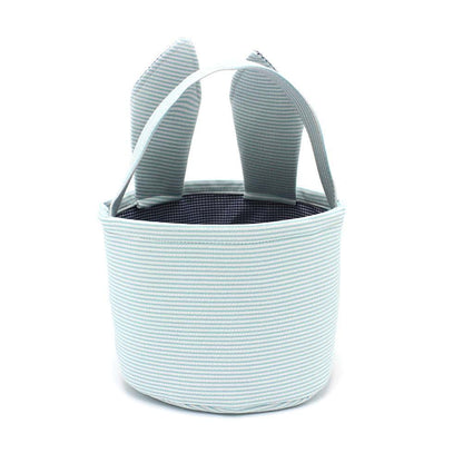 Lxitol Easter Bunny Ears Bag Blue Easter Egg Bunny Bucket (photo 2)