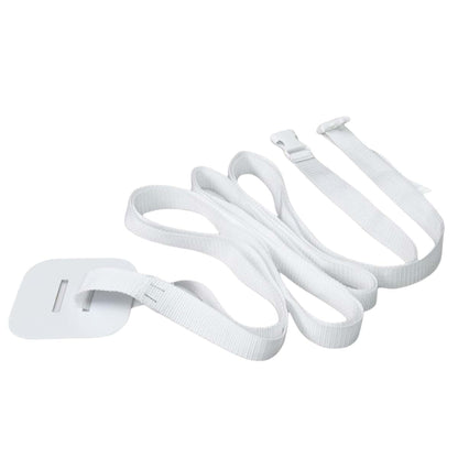 BabyOneStop 19.69 Ft Sheet Straps With Adjustable Buckle (White)