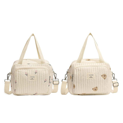 SZYDD Embroidered Diaper Bag for Moms with Adjustable Strap (photo 4)