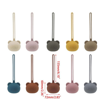 Tnnokl Silicone Pacifier Holder Case In Panda Shape (photo 2)
