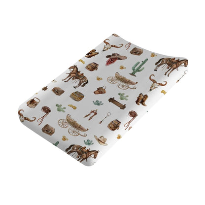 BabyOneStop Western Cowboy Changing Pad Covers