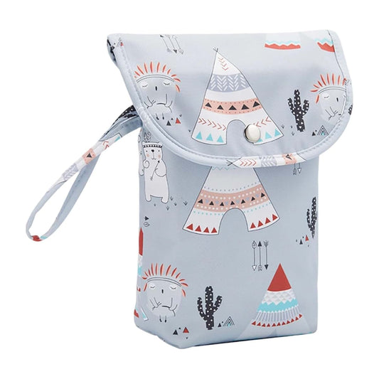 Vdaxvme Portable Diaper Organizers with Oxfords Fabric Large Capacity for Travel Storage Accessory Portable Diaper Pack