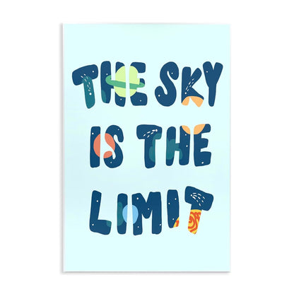 Stupell Industries Sky Is The Limit Wall Plaque