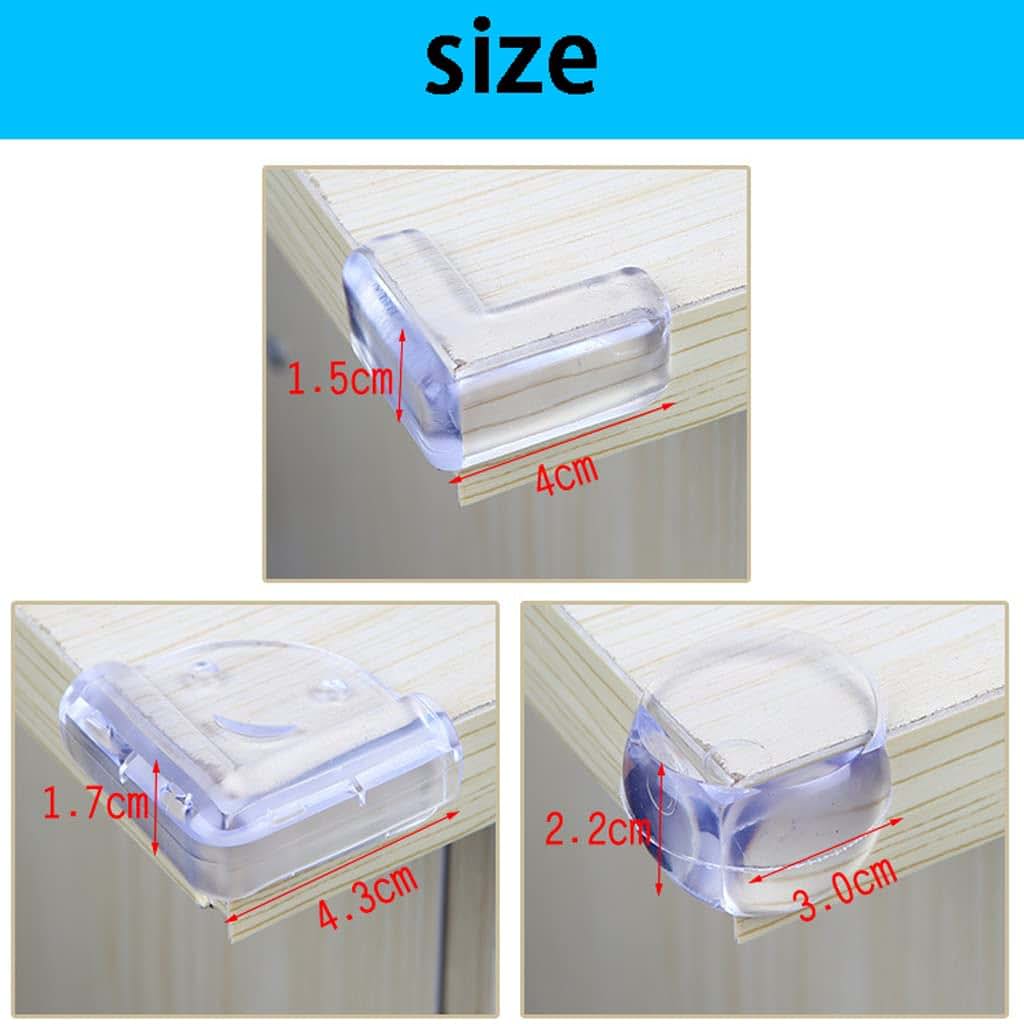 AWJAOAZQ Corner Protectors For kids table ，Table protection Corner Protector Anti Collision Angle 50Pcs Anti collision (photo 2)