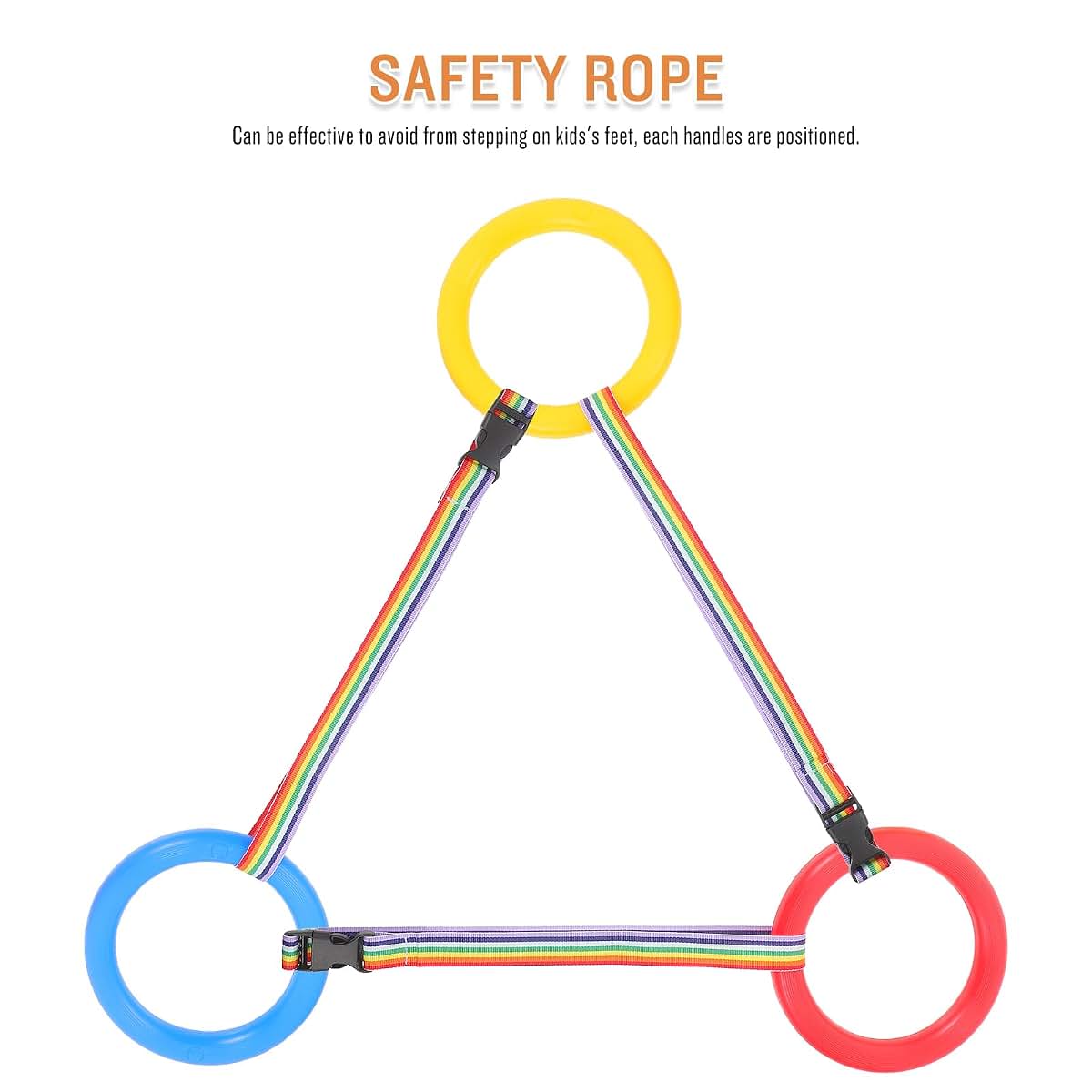 Kisangel Safety Walking Rope for Preschool Group Organization