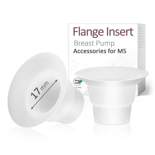 MompMuir 17mm Flange Insert for Momcozy M5 Breast Pump Accessories