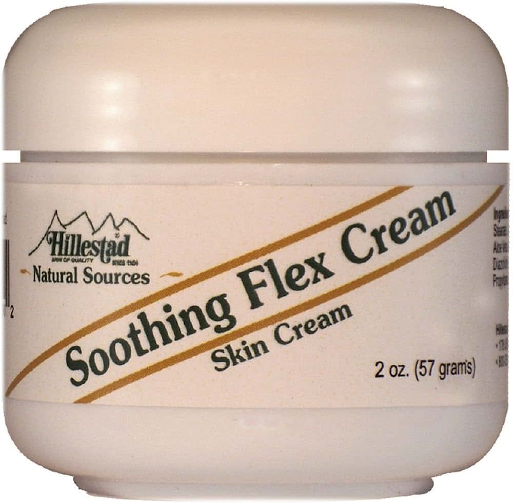 Hillestad Pharmaceuticals Soothing Flex Cream with Mint and Wintergreen, 2 oz