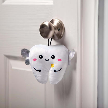 Fun Express Plush Tooth Fairy Pocket Pillow Doorknob Hangers