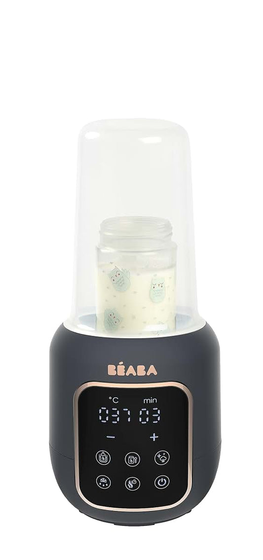 Béaba BEABA 5-in-1 Multi Milk Baby Bottle Warmer and Baby Food Warmer, Breastmilk Milk Warmer for Baby, Digital Design